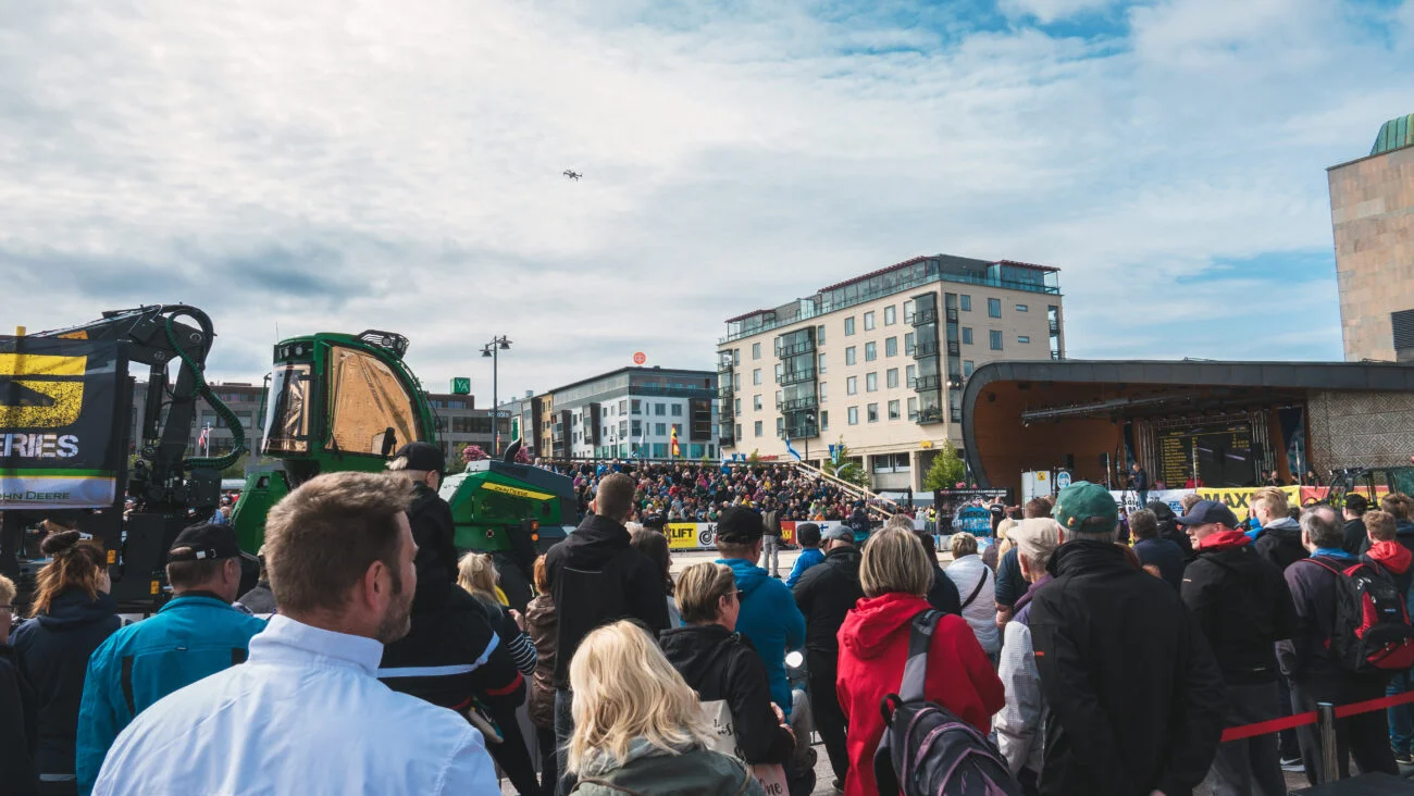 Kuva Joensuun torilta