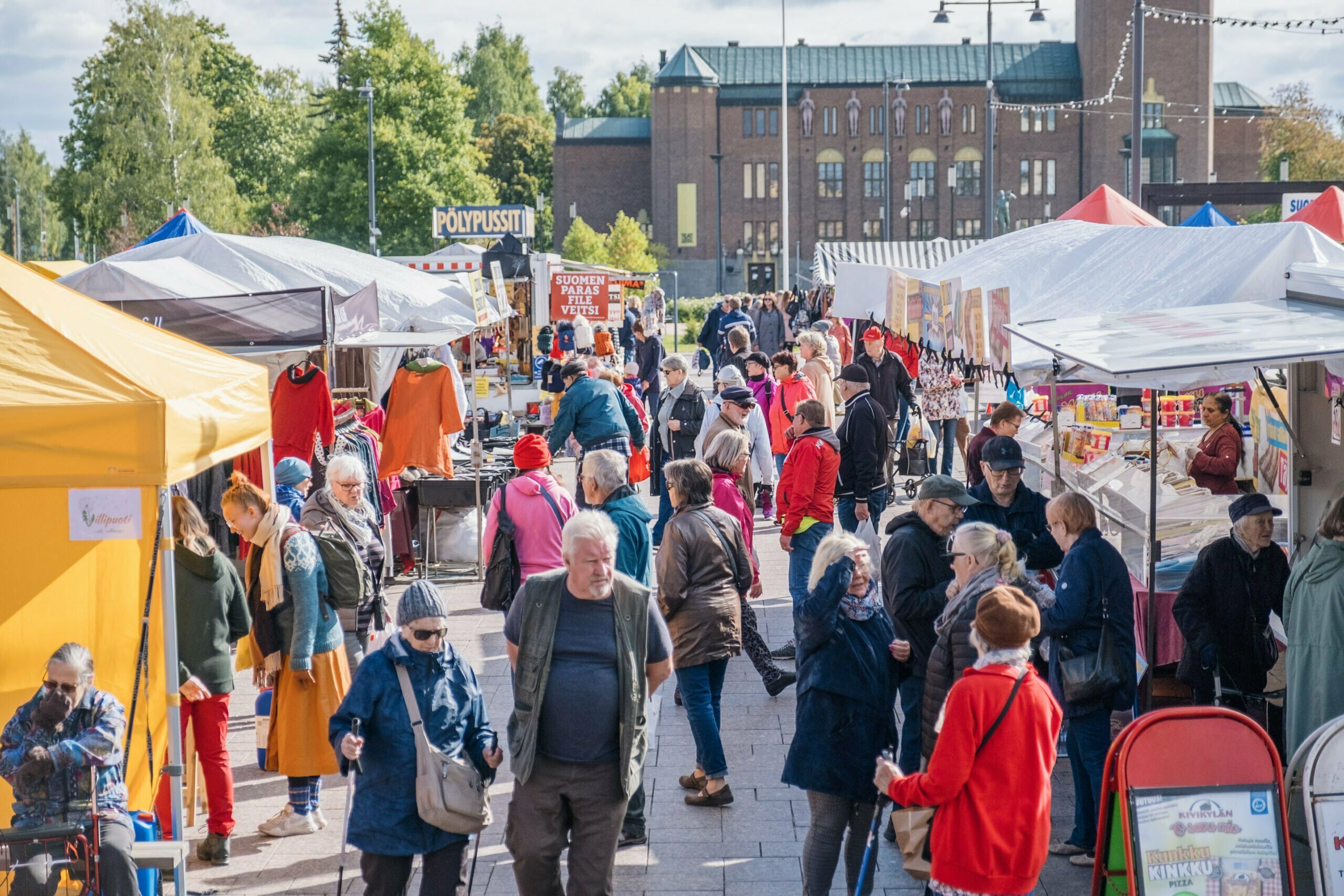 Markkinat Joensuun torilla