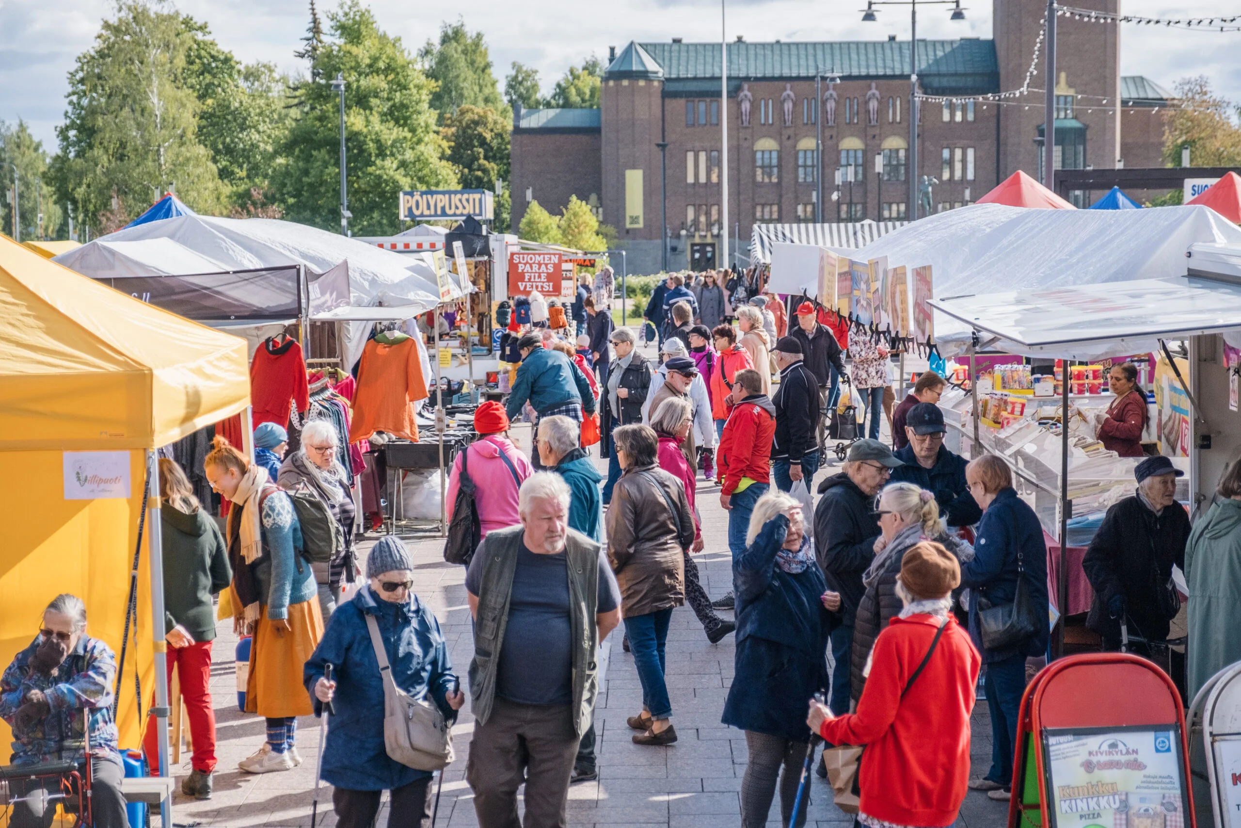 Markkinat Joensuun torilla